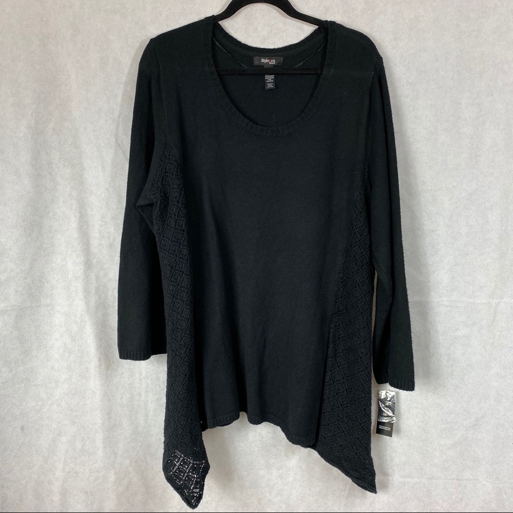 Style & Co.  Black Sweater